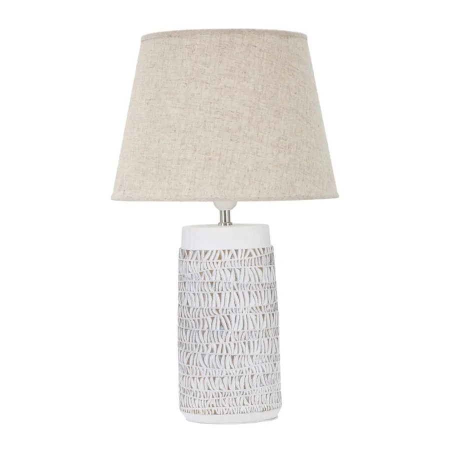 LAMPA STOŁOWA Z ŻYWICY NAIROBI 35X60,5 cm